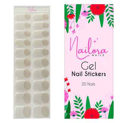 French White - Gel Nail Strip